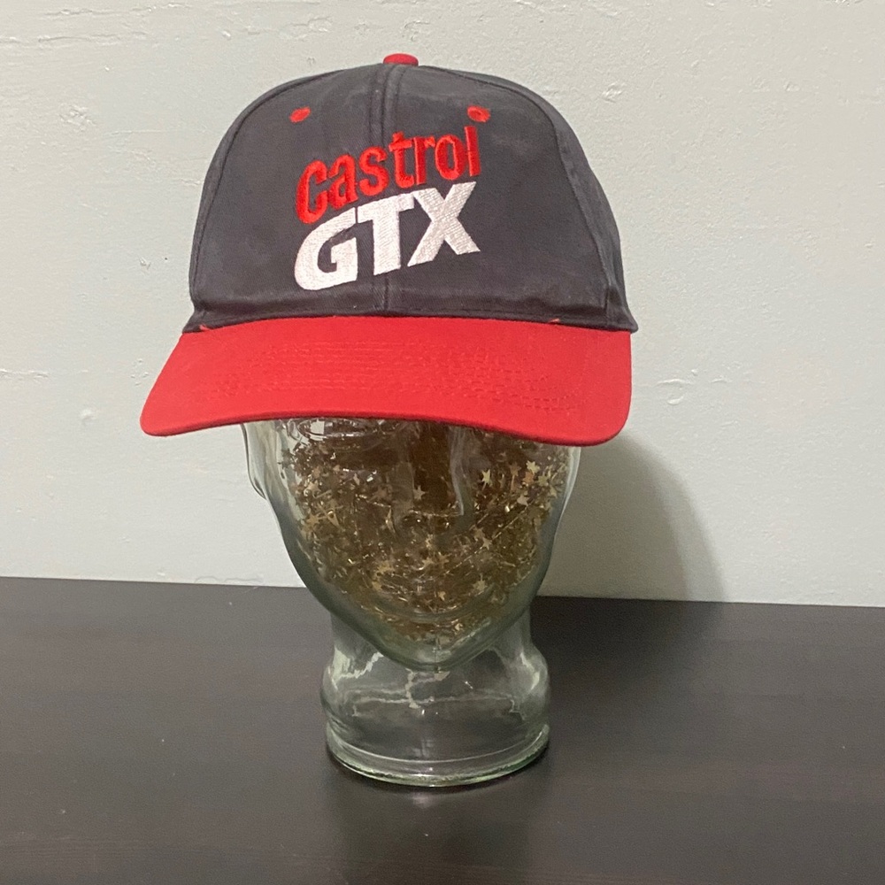 Castrol GTX Black and Red Cap
